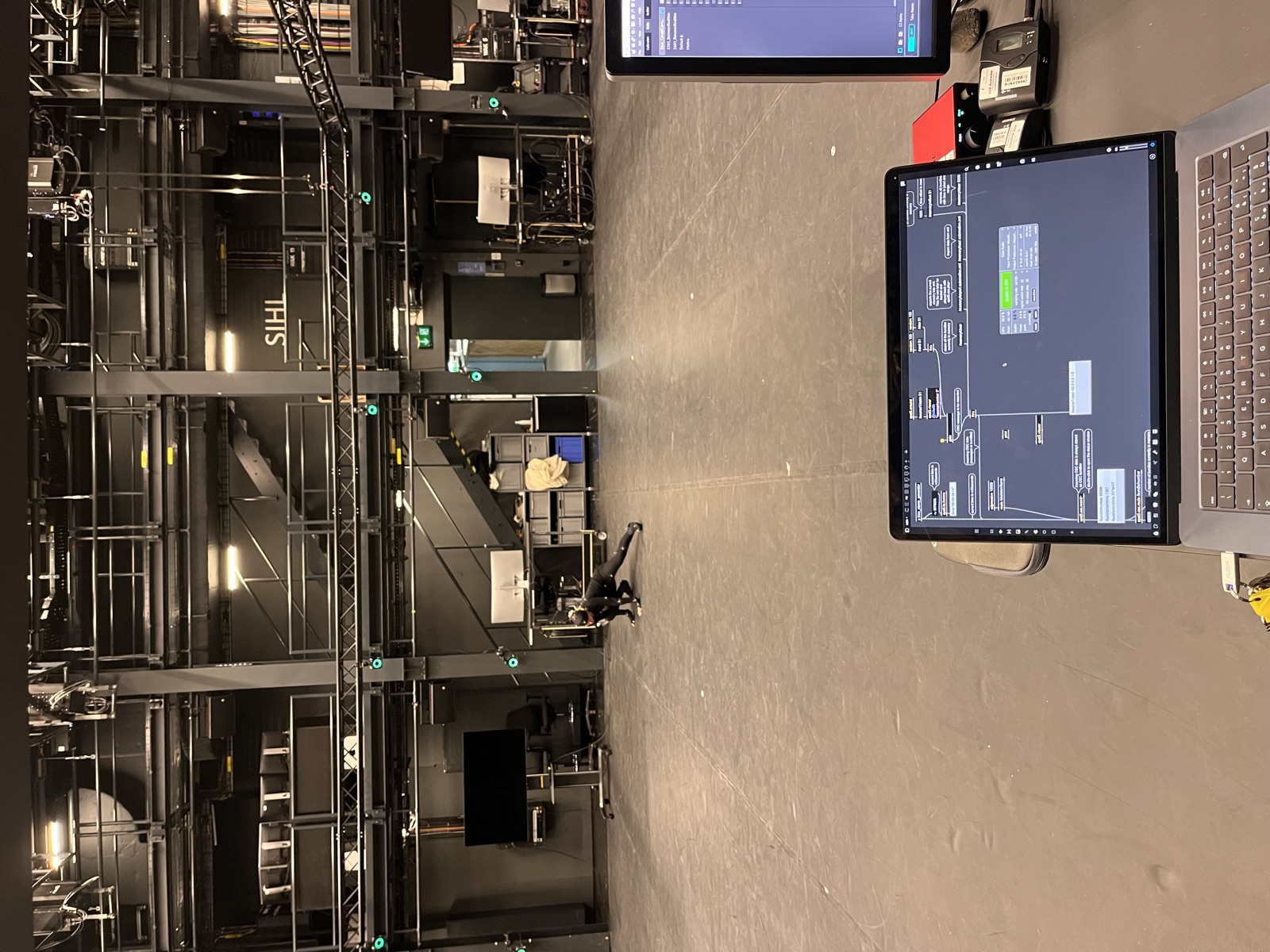 Motion capture recording at the IAS, ZHdK